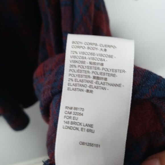 Urban Outfitters plaid dress size large - Picture 7 of 10